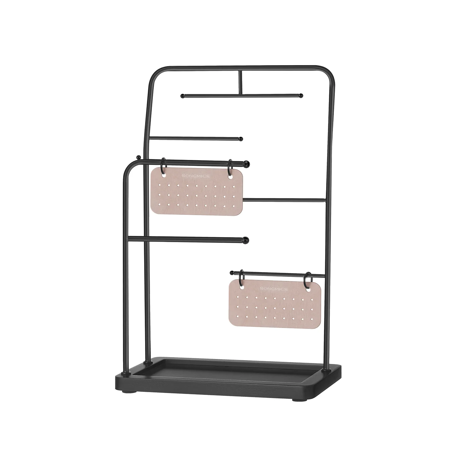 Jewelry Stand with 6 Hanging Rods - Image 2