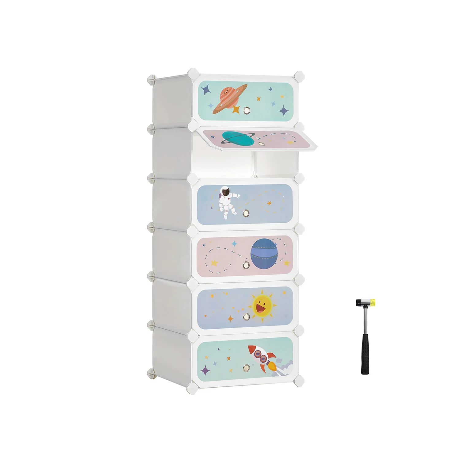 Kids Shoe Rack with Doors