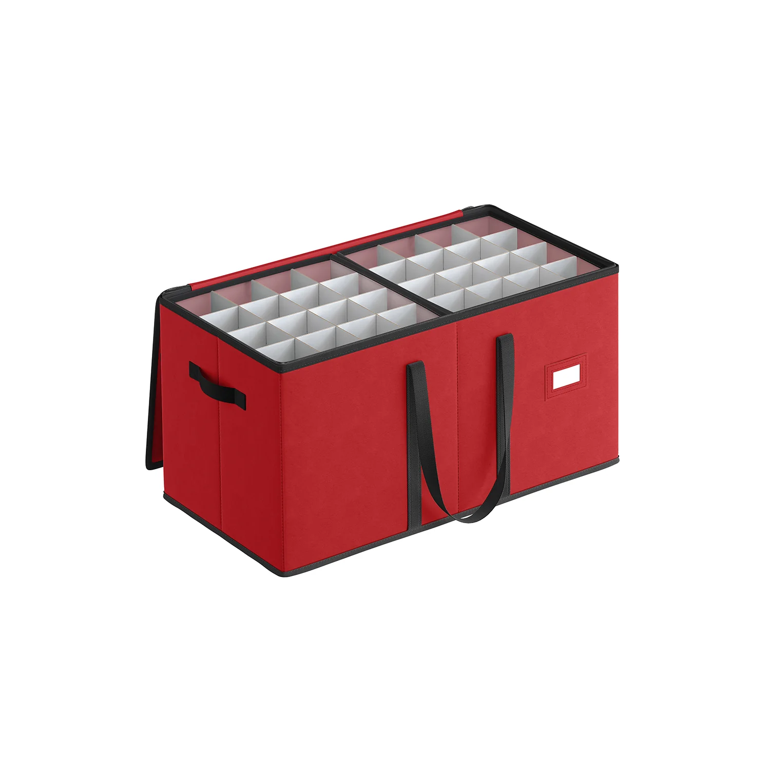 128-Slot Stackable Christmas Storage Container with Lid - Image 2