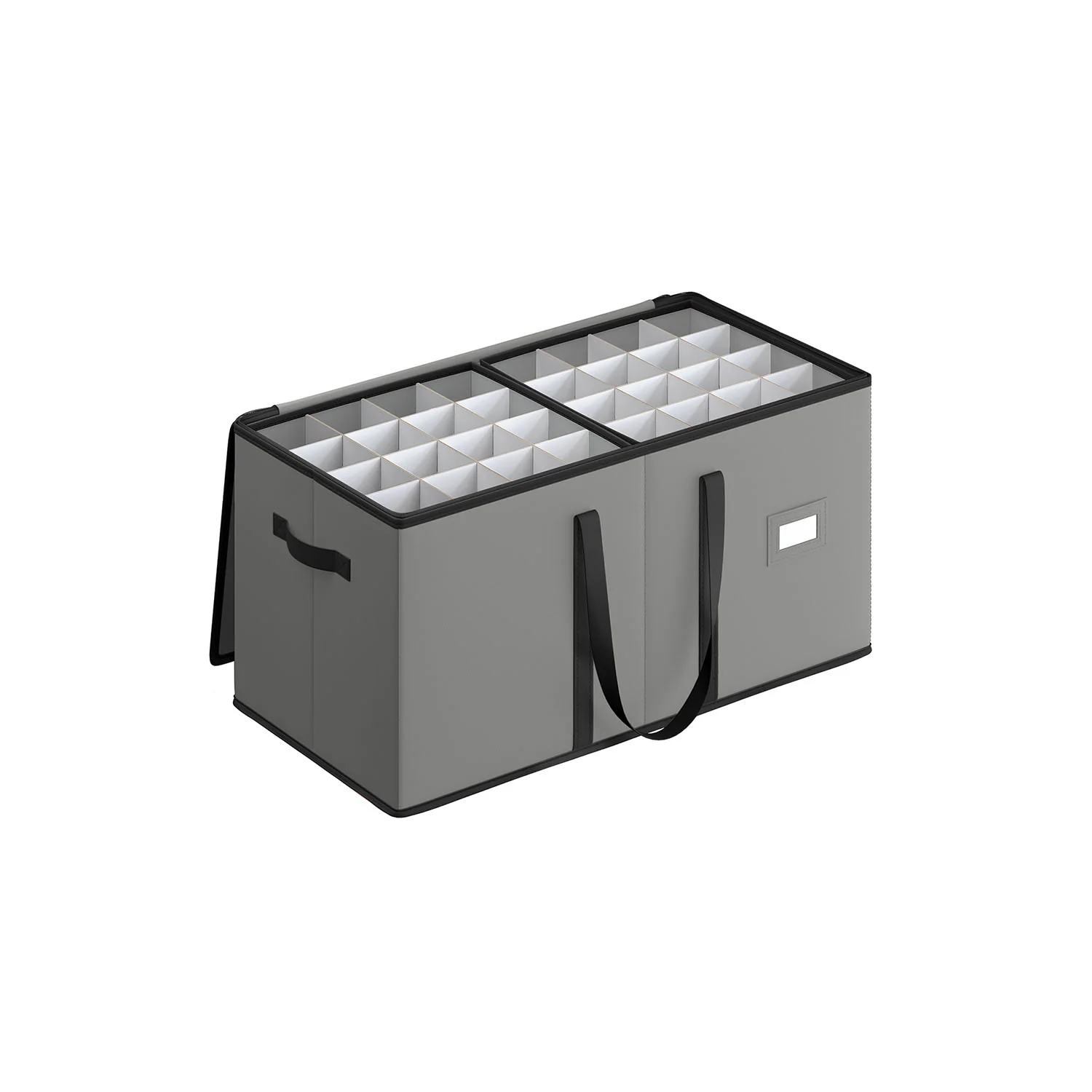 128-Slot Stackable Christmas Storage Container with Lid - Image 3