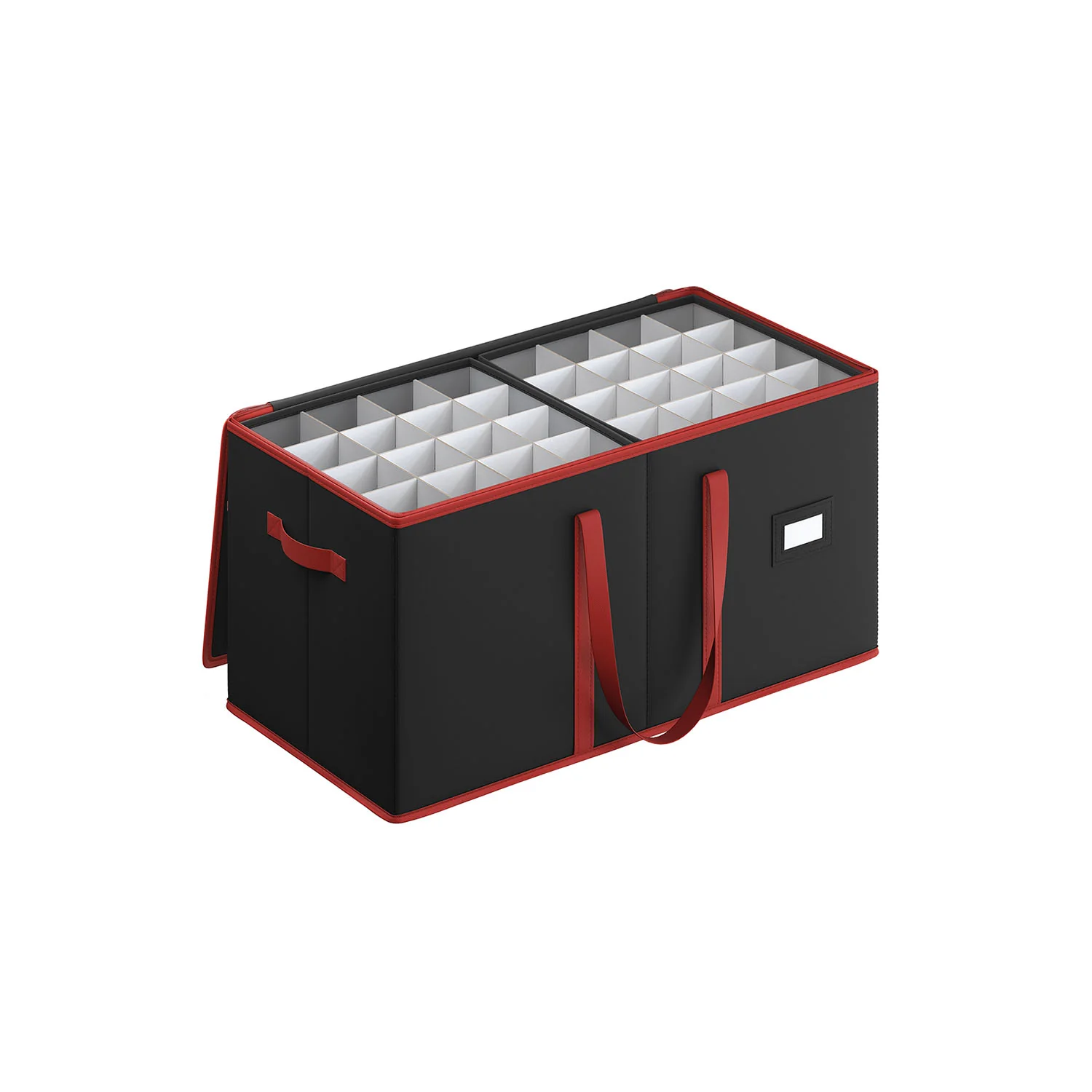 128-Slot Stackable Christmas Storage Container with Lid - Image 4