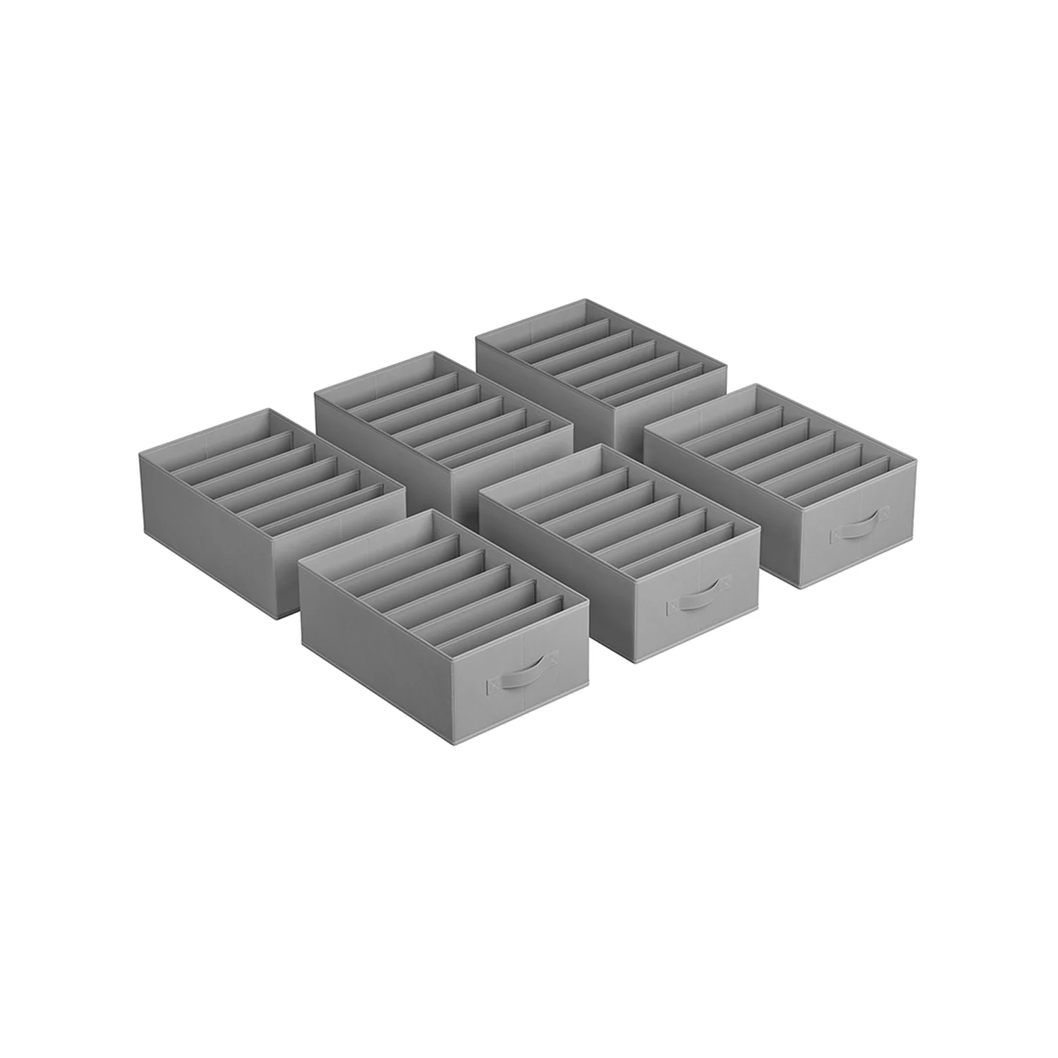 Large 6-Compartment Foldable Clothes Organizers - Image 10