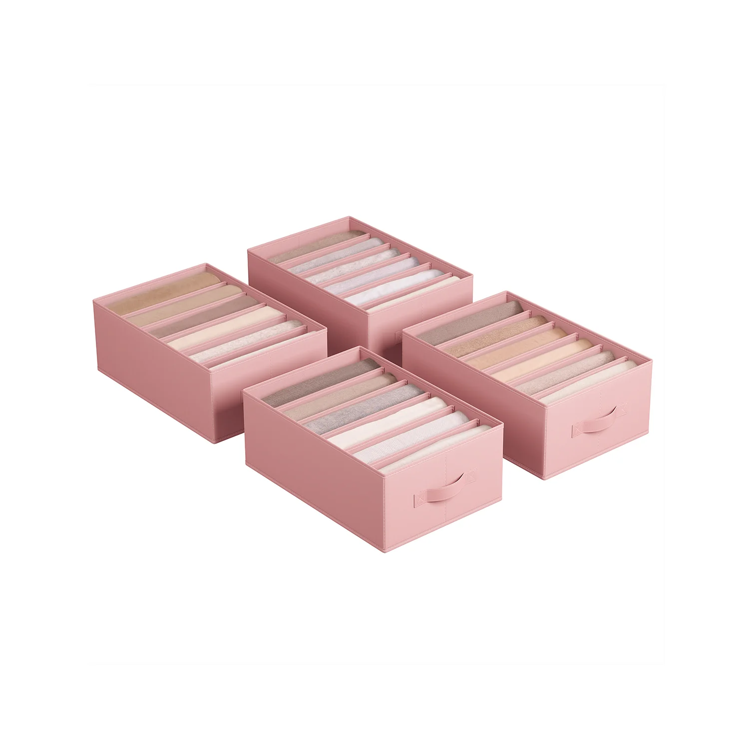 Large 6-Compartment Foldable Clothes Organizers - Image 9