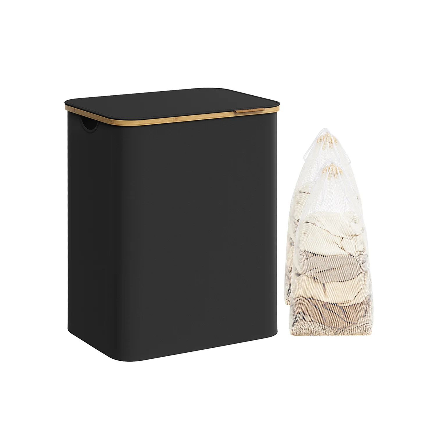Laundry Hamper with Lid, Slim Laundry Basket - Image 13