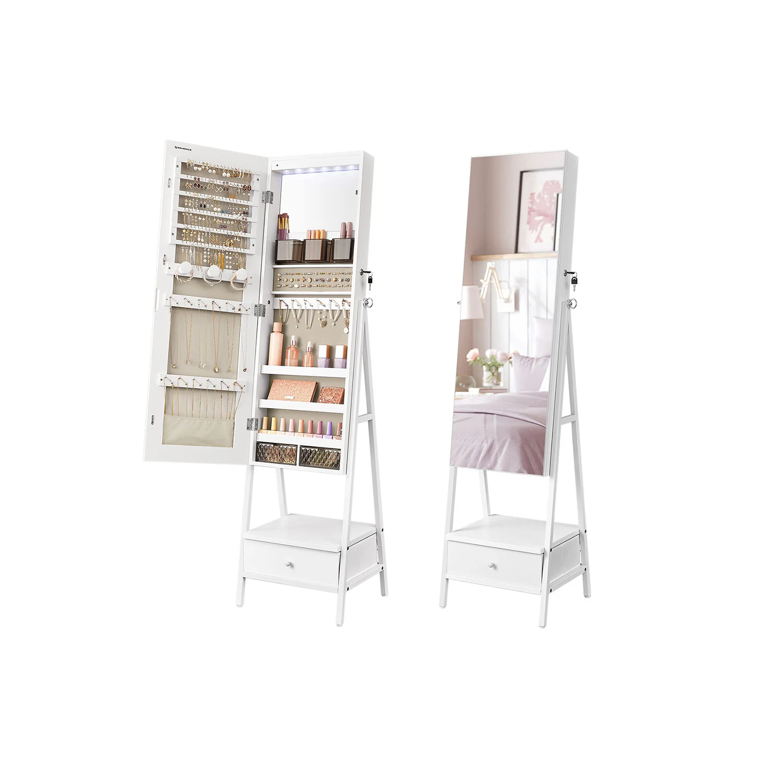 LED Jewelry Cabinet Standing - Image 2