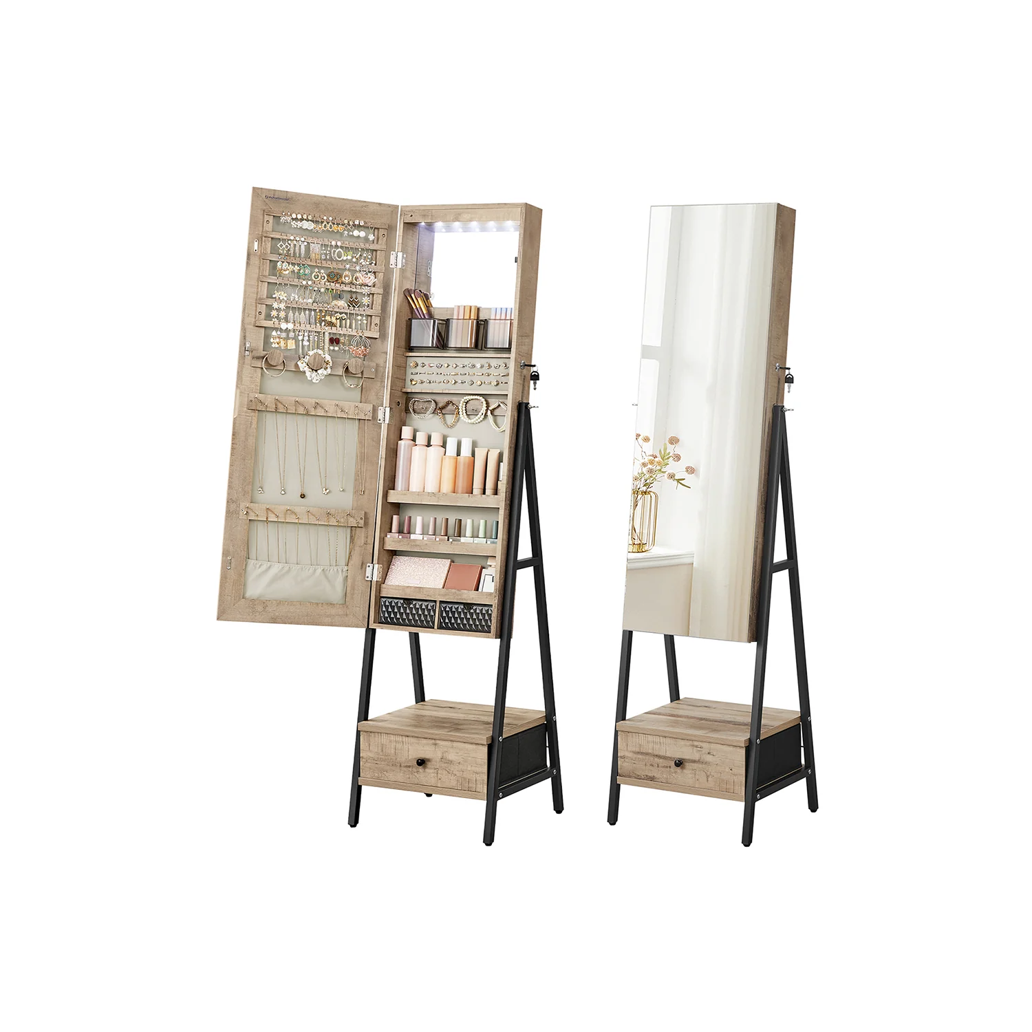 LED Jewelry Cabinet Standing - Image 3