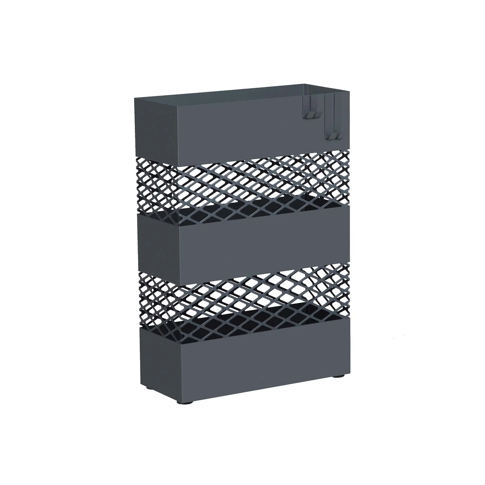 Metal Umbrella Stand with Water Tray - Image 2