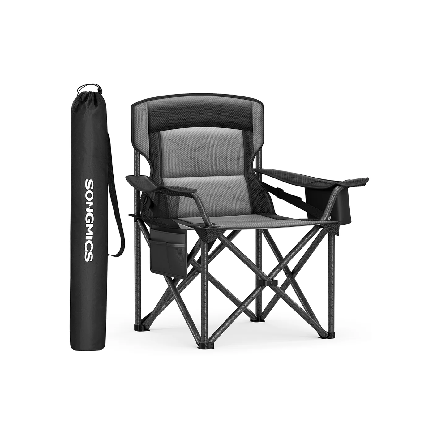 Outdoor Folding Chair with Foam Padding