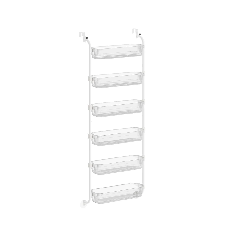 Over-the-door Pantry Organizer with Adjustable Baskets - Image 2