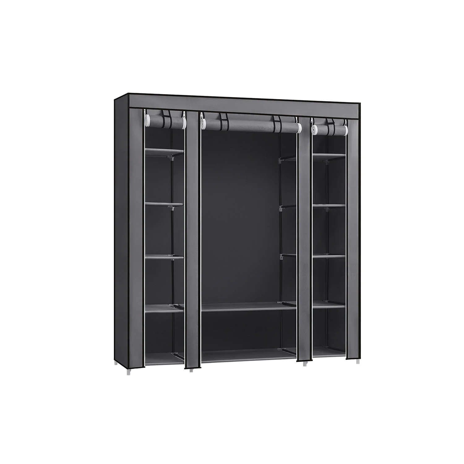 Closet Wardrobe with Non-Woven Fabric Cover - Image 5
