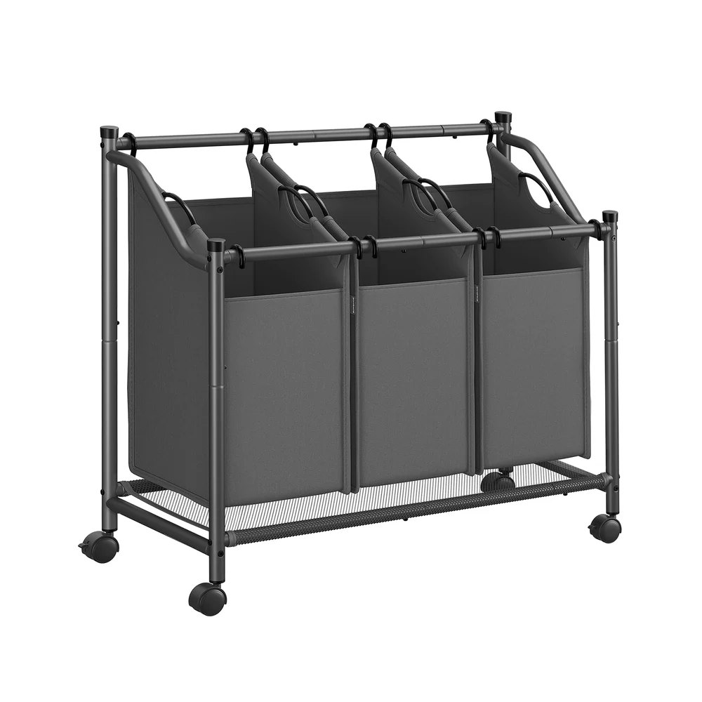 Laundry Sorter with 4 Removable Bags - Image 4