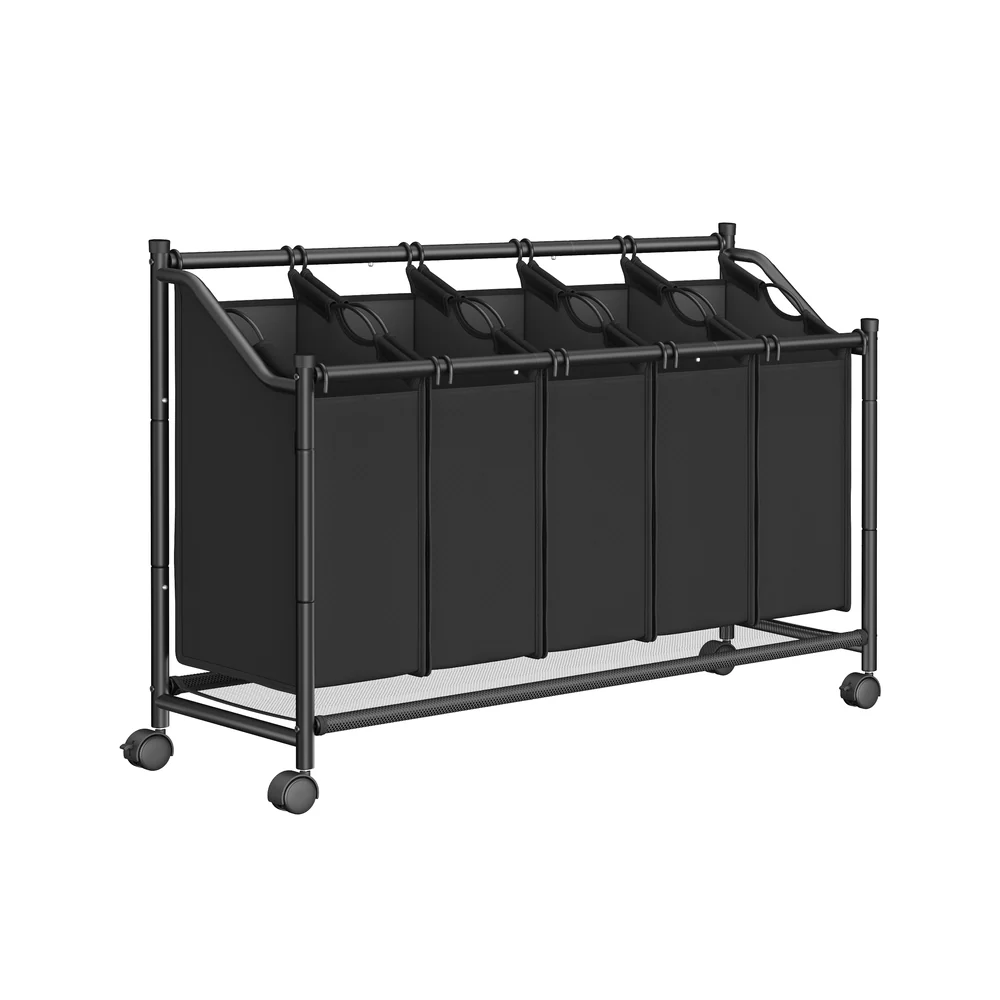 Laundry Sorter with 4 Removable Bags - Image 5
