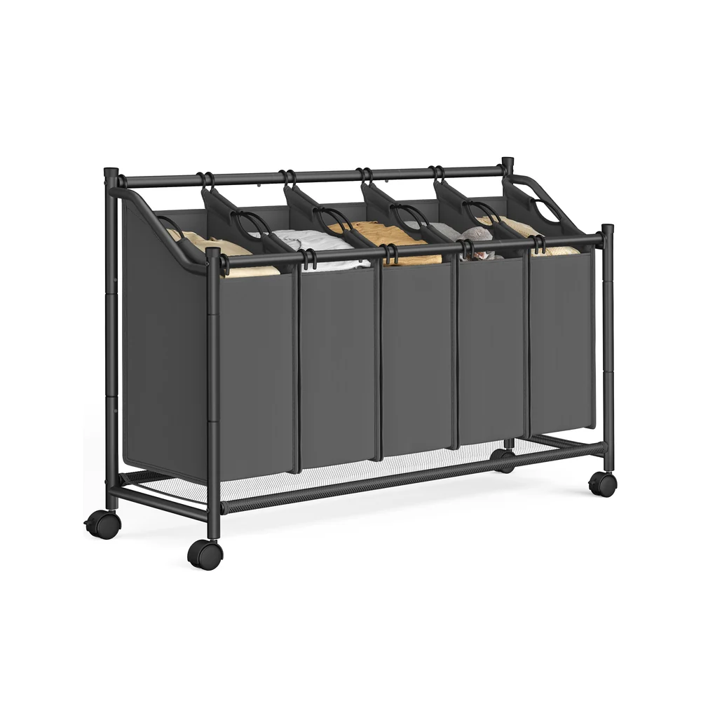 Laundry Sorter with 4 Removable Bags - Image 6