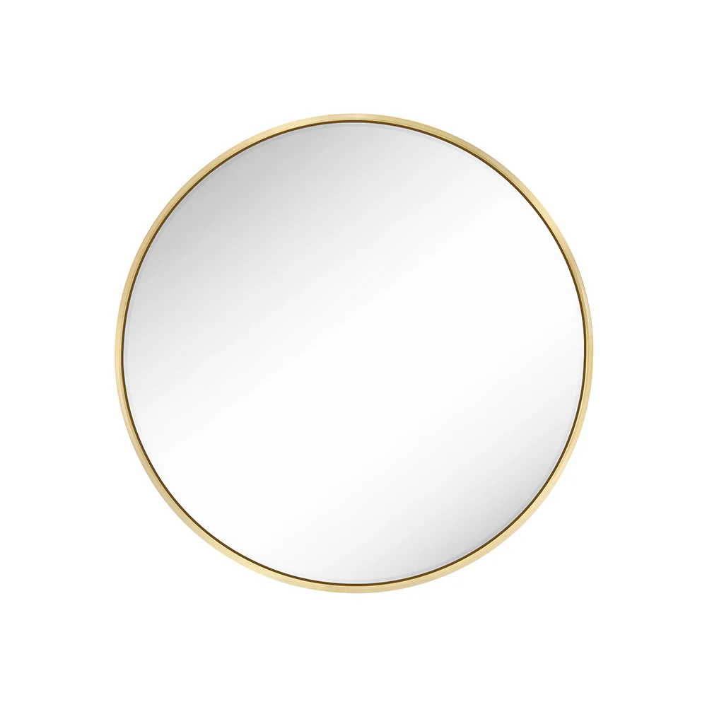 Round Wall Mirror with Metal Frame - Image 2