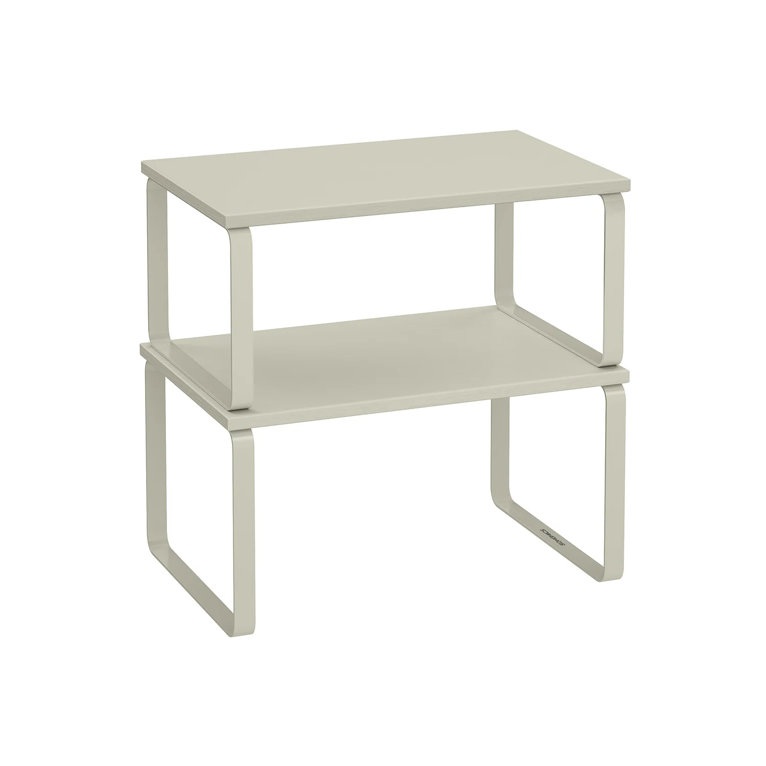Set of 2 Kitchen Counter Shelves