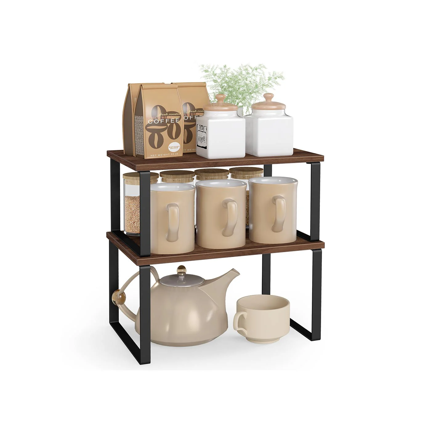 Set of 2 Kitchen Counter Shelves - Image 13