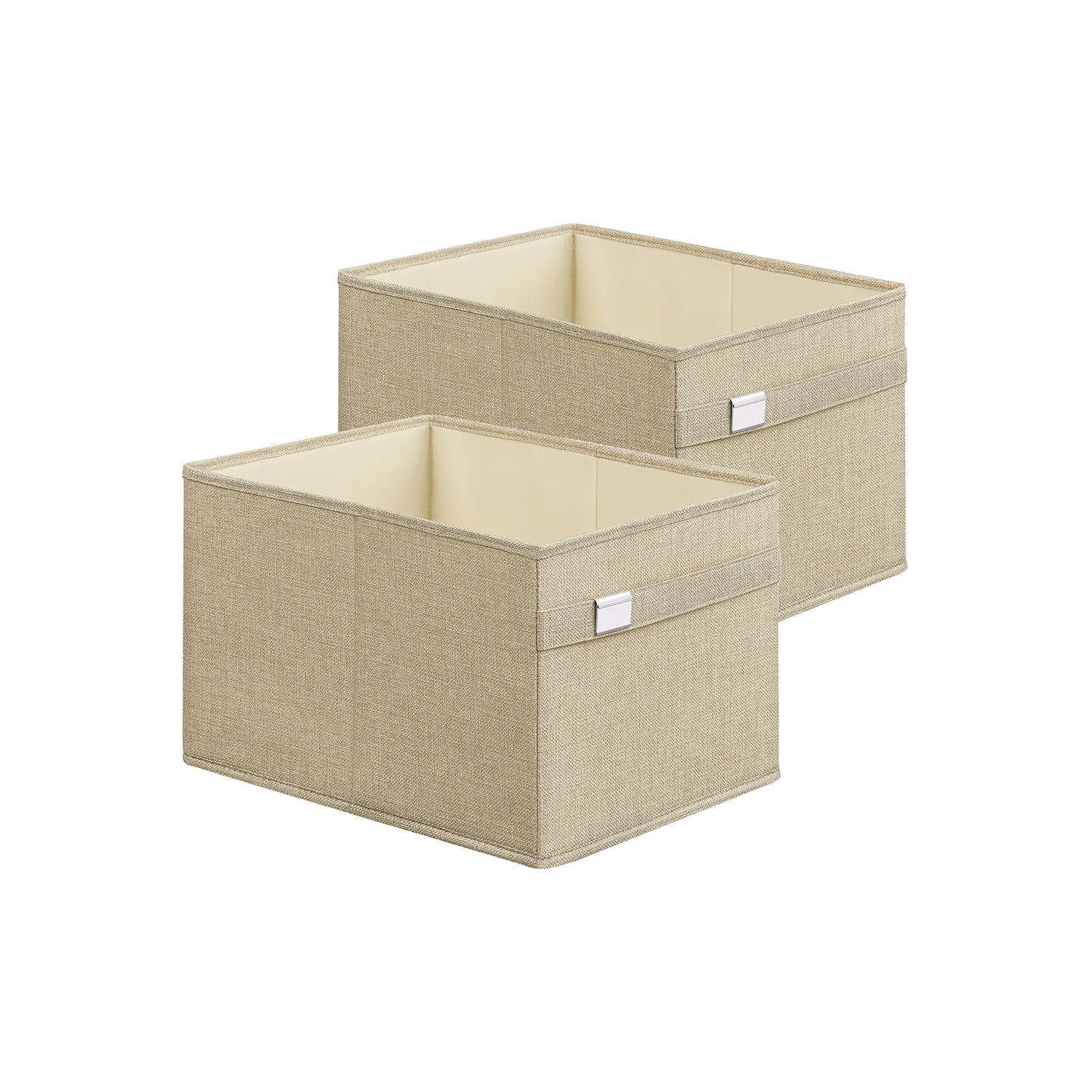 Set of 2 Storage Baskets with Double Handles - Image 4