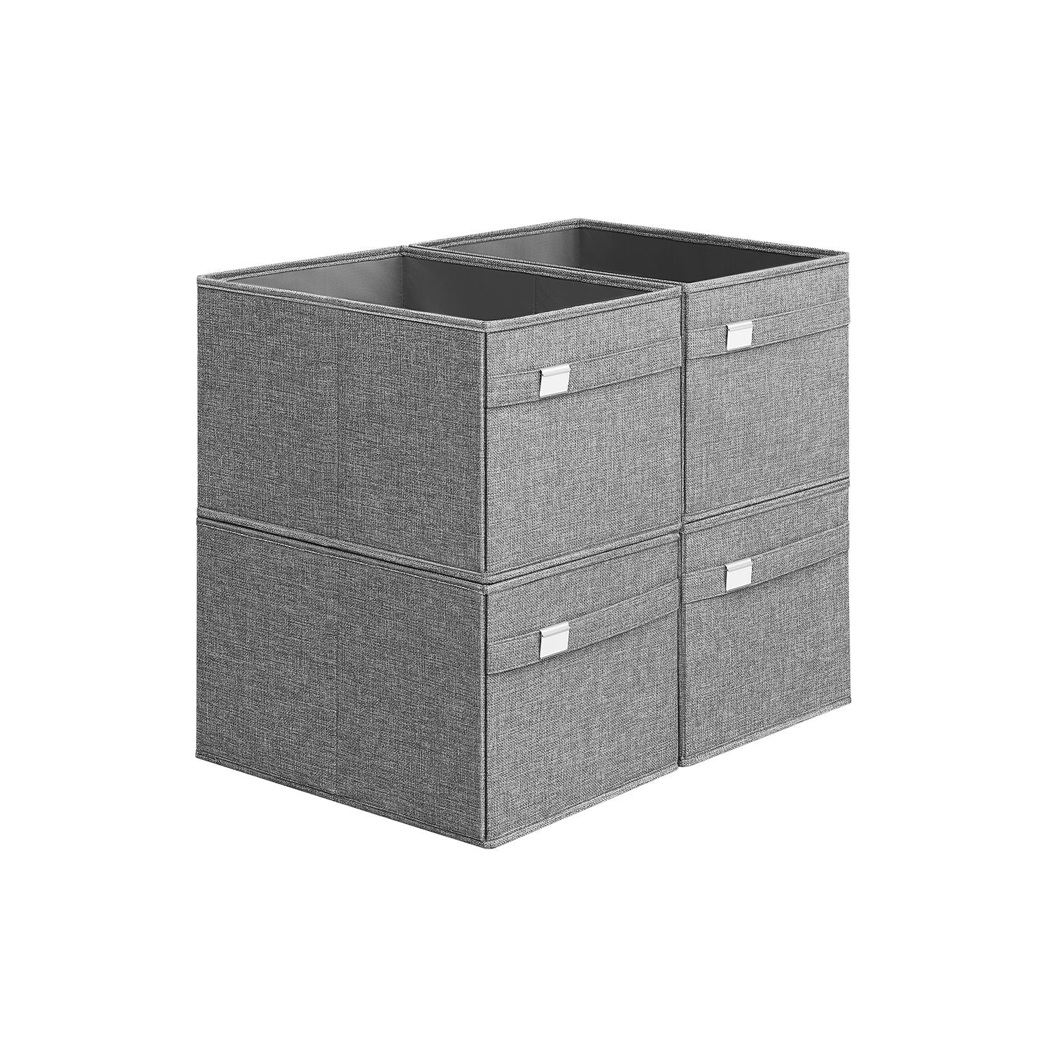 Set of 2 Storage Baskets with Double Handles - Image 6