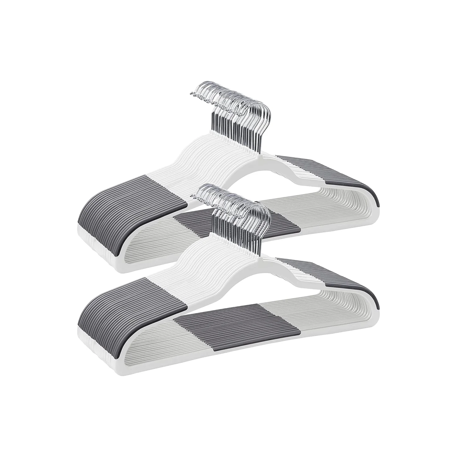 Plastic Non-Slip Clothes Hangers for Wardrobe Space Saving - Image 2