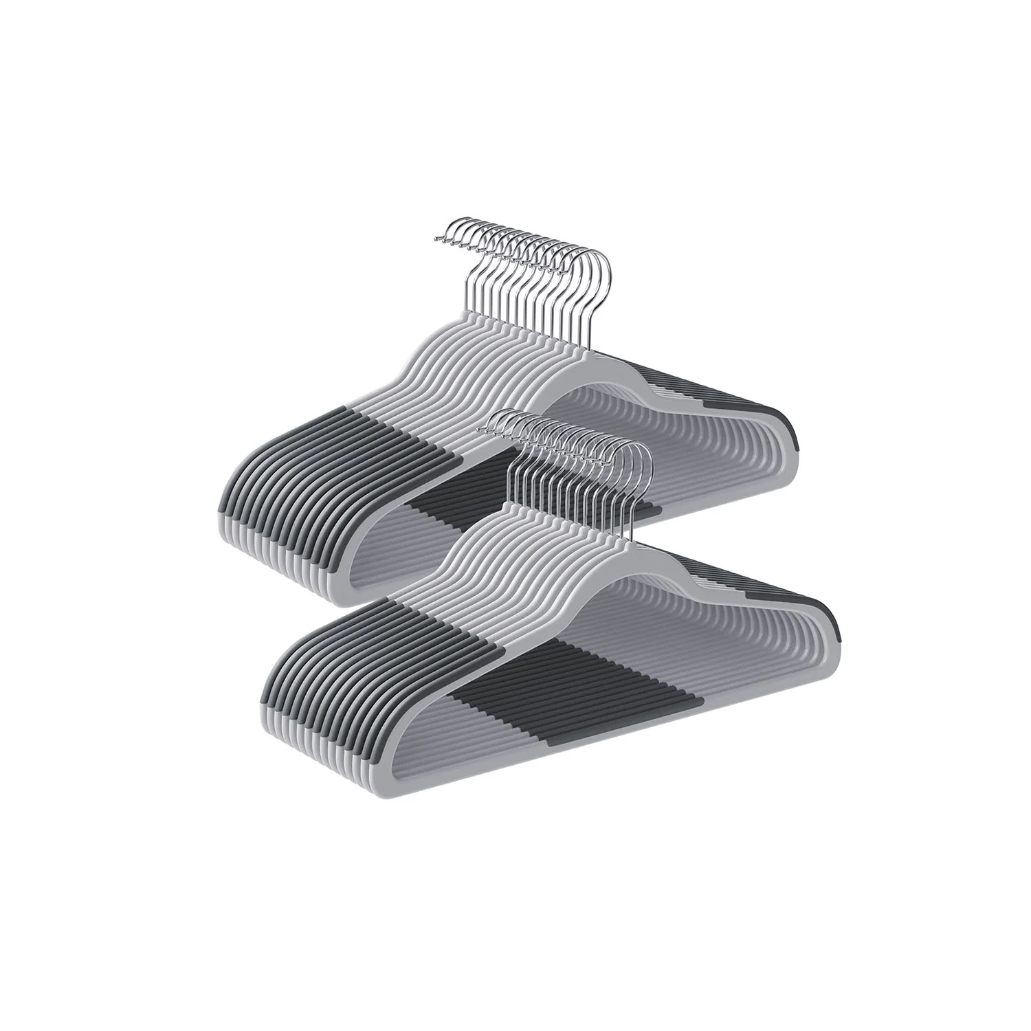 Plastic Non-Slip Clothes Hangers for Wardrobe Space Saving - Image 3