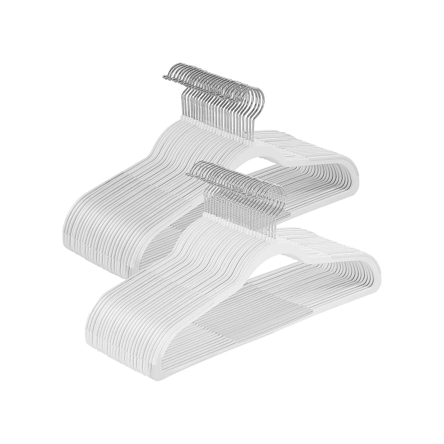 Plastic Non-Slip Clothes Hangers for Wardrobe Space Saving - Image 4