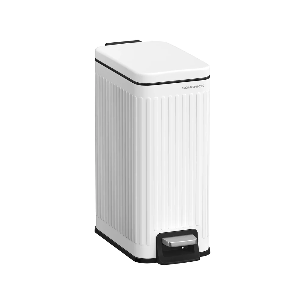Bathroom Trash Can with Lid for Small Spaces - Image 3