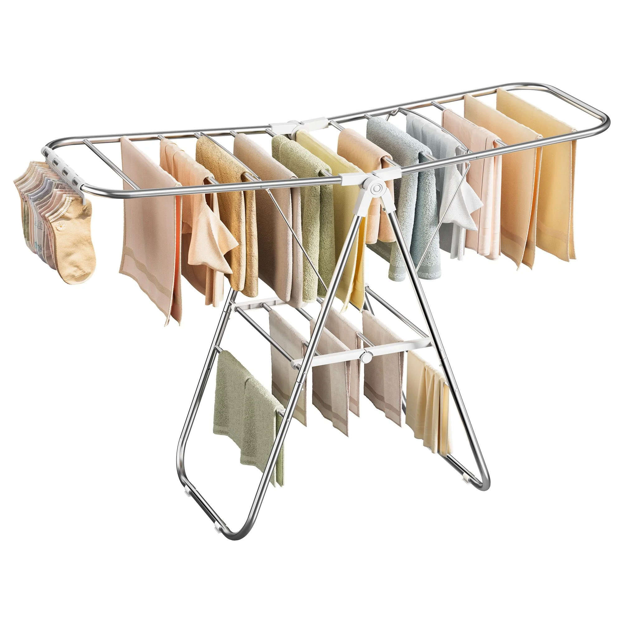 SONGMICS Clothes Drying Rack