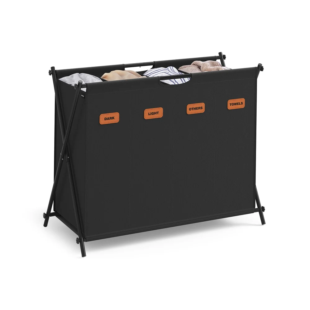 Laundry Hamper with Collapsible X-Frame - Image 5