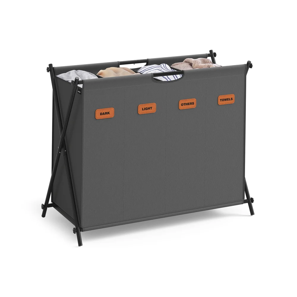 Laundry Hamper with Collapsible X-Frame - Image 6