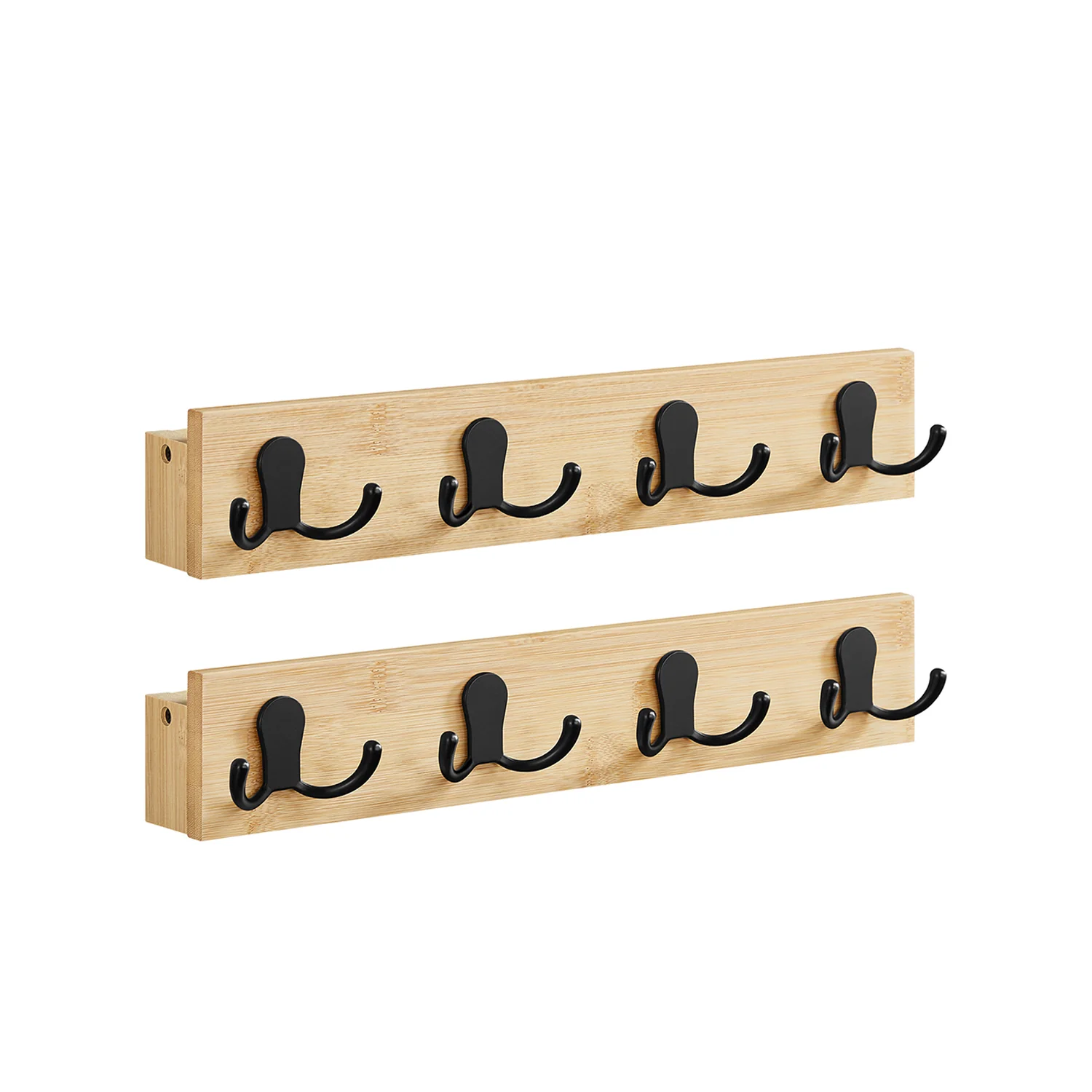 SONGMICS Set of 2 Coat Racks Wall Mount - Image 2