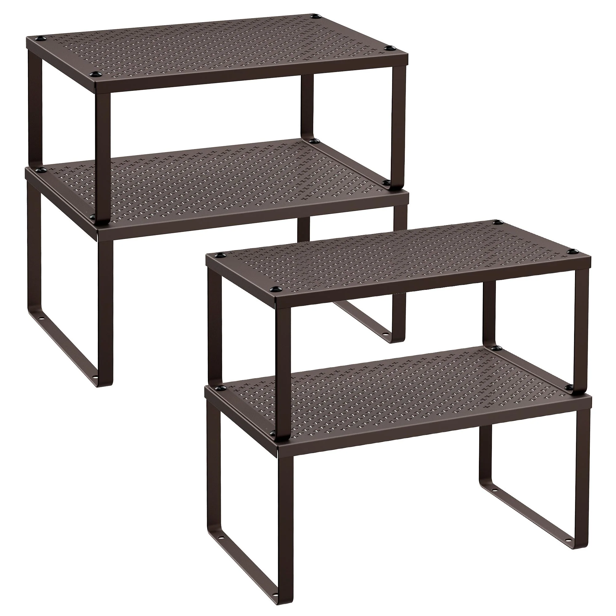 SONGMICS Spice Racks, Cabinet Shelf Organizers, Shelf Organizers, Countertop Organizers