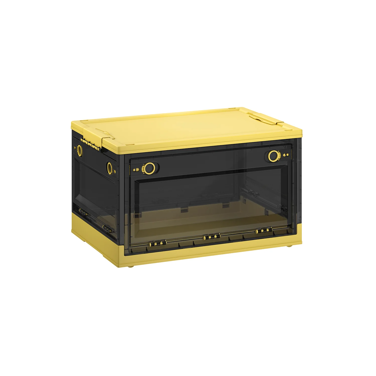 Stackable Storage Bins with Lids and Wheels - Image 6