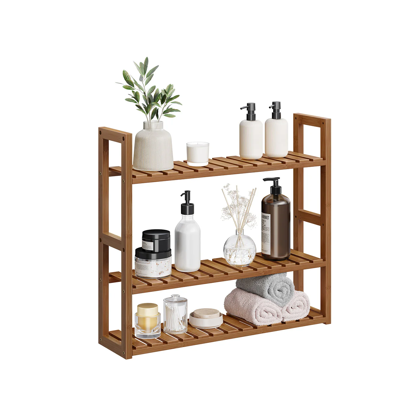 Wall Mounted 3-Tier Utility Storage Shelf - Image 4