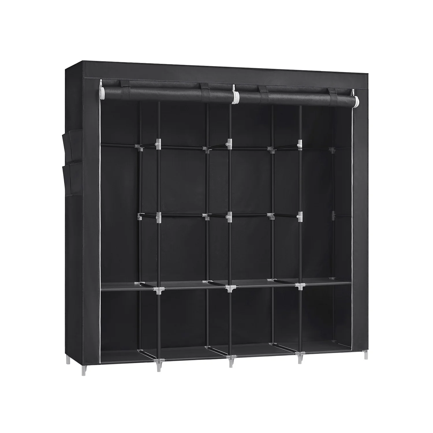 Portable Closet with 3 Shelves - Image 4