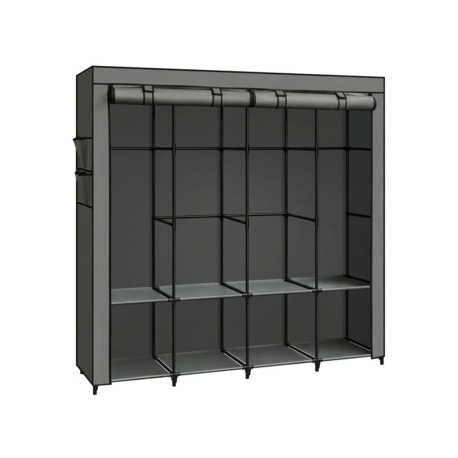 Portable Closet with 3 Shelves - Image 5