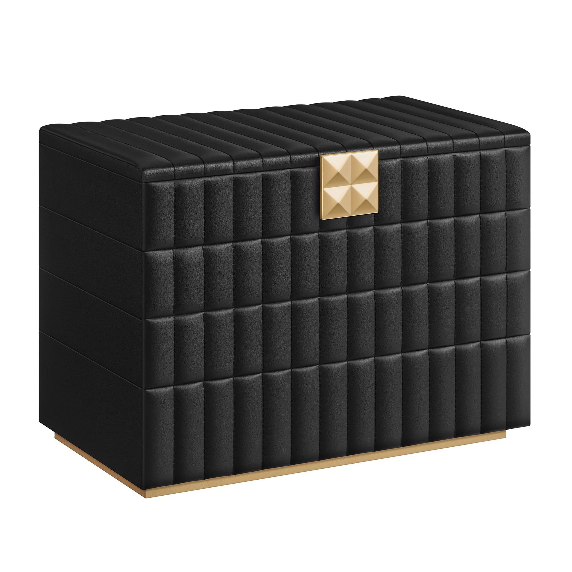 ANAH Collection - Stackable Jewelry Box with Mirror - Image 2