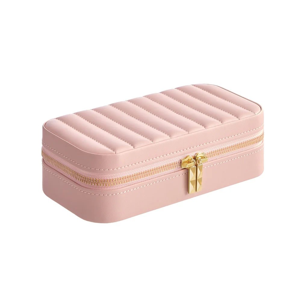 ANAH Collection - Travel Jewelry Box with Mirror - Image 5