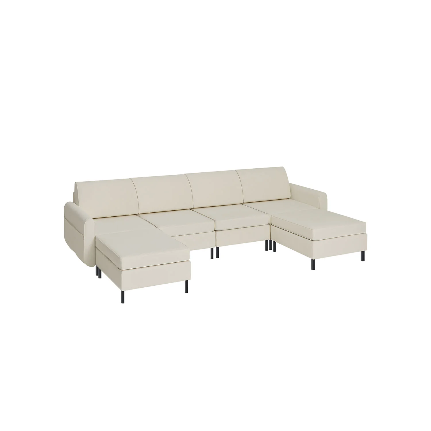 COMBIE Collection - Modular Sectional Loveseat Sofa for Living Room - Image 5