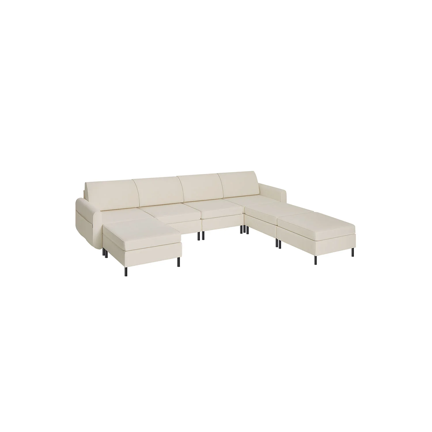 COMBIE Collection - Modular Sectional Loveseat Sofa for Living Room - Image 6