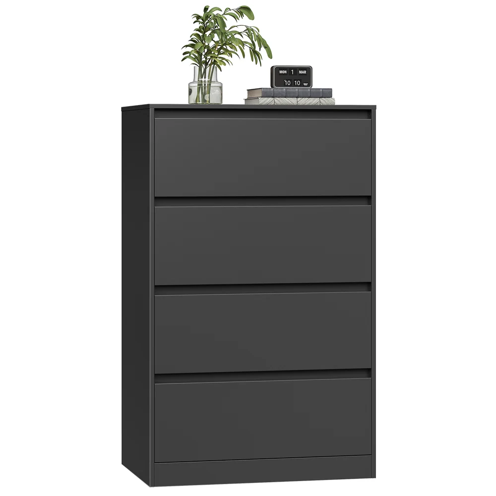 Kailyn Collection - 4-Drawer Dresser for Bedroom, Chest of Drawers, Storage Tower Unit - Image 2