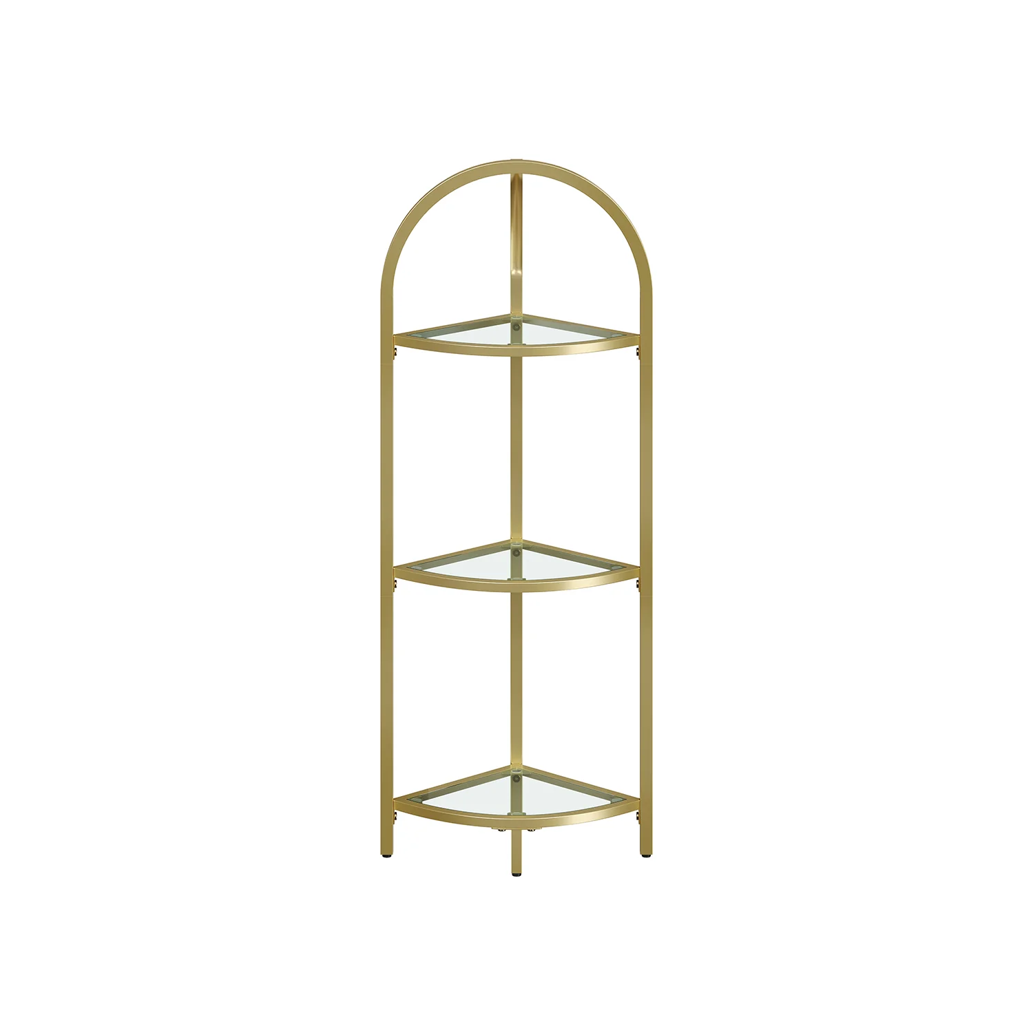 Baris Collection - 5 Tier Corner Bookshelf