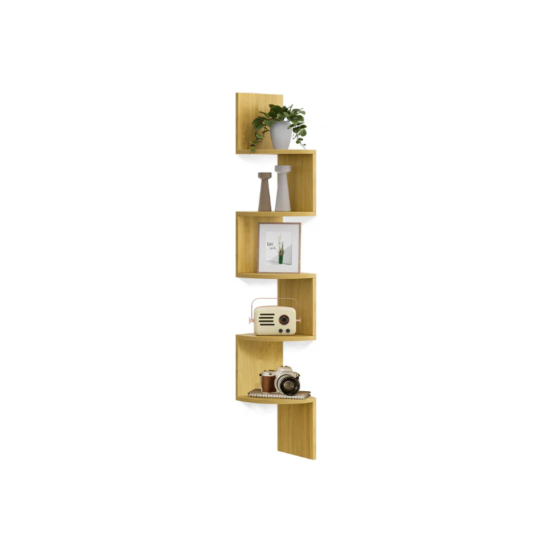 5-Tier Floating Wall Shelf - Image 5