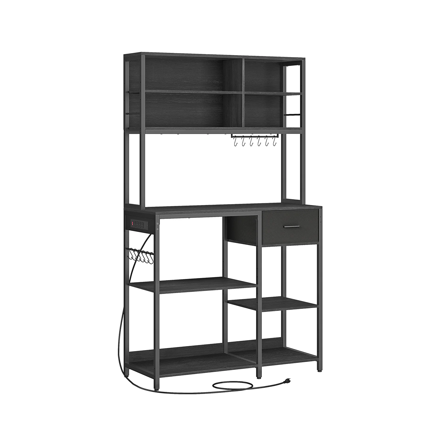 Bakers Rack with 12 Hooks - Image 3