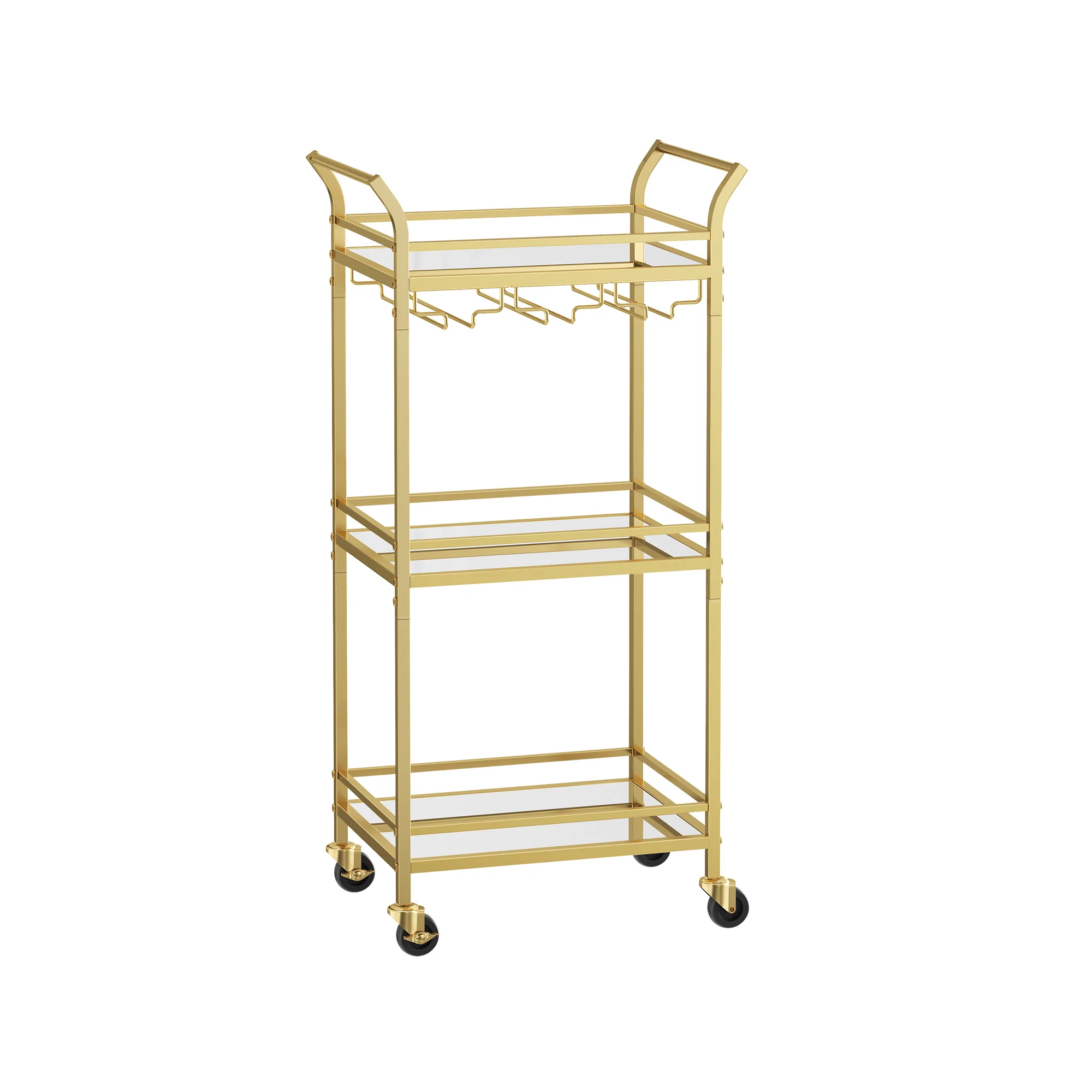 3-Tier Mini Bar Cart