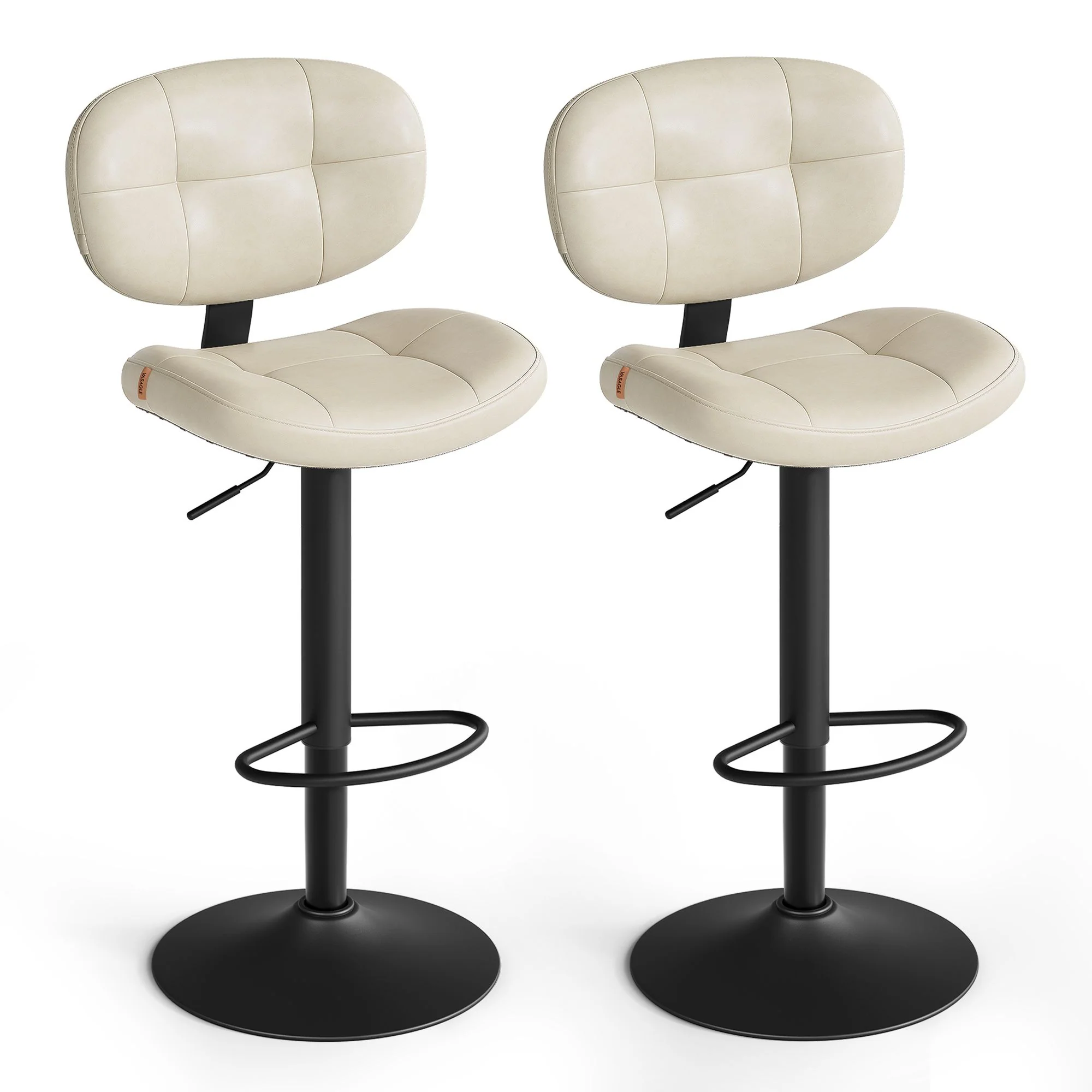Bar Stools, Height Adjustable Kitchen Barstools - Image 3