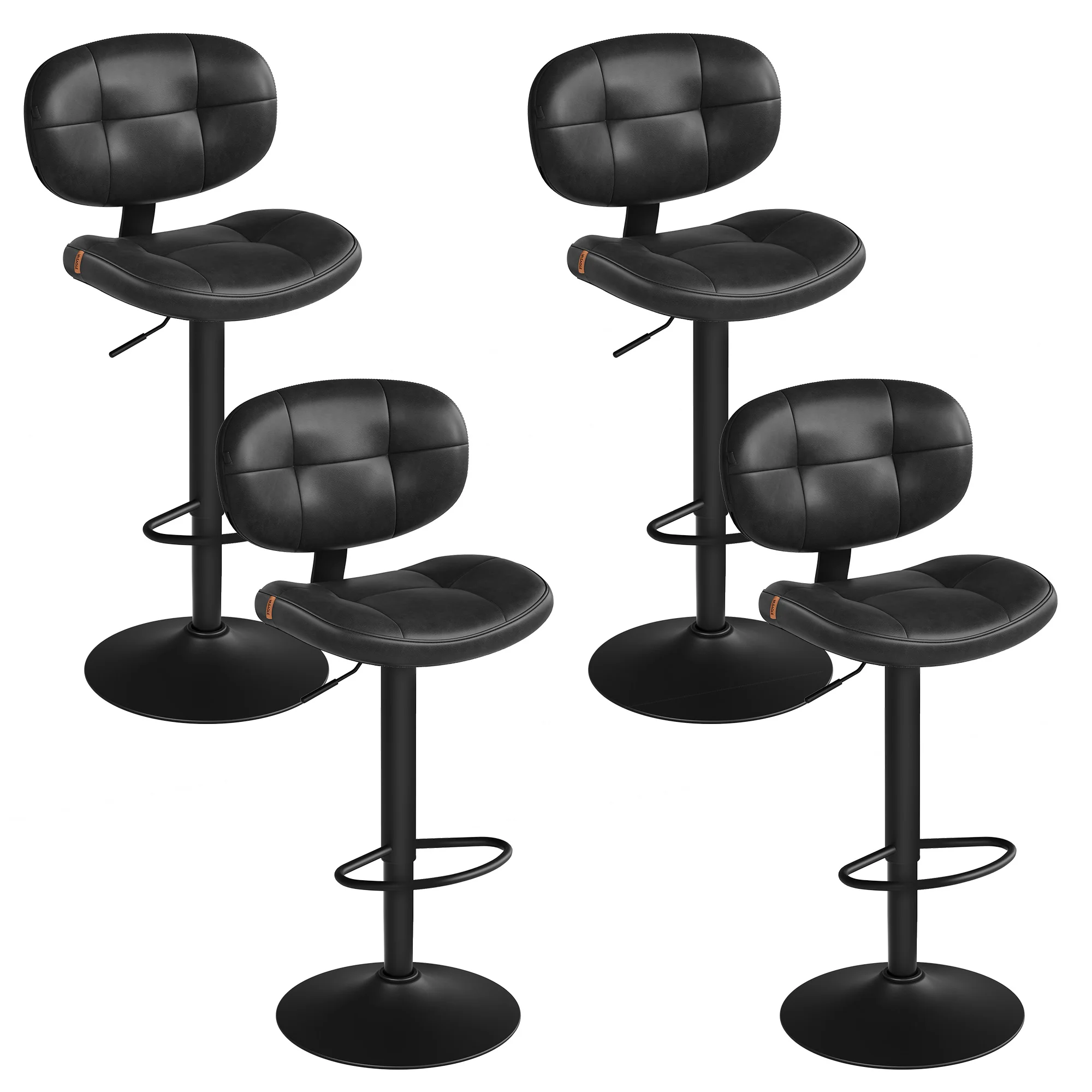 Bar Stools, Height Adjustable Kitchen Barstools - Image 5