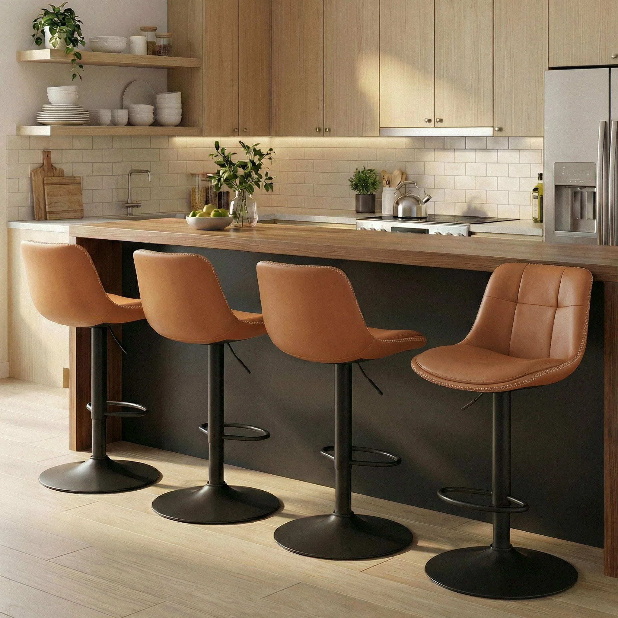 Bar Stools, Swivel Bar Chairs - Image 3
