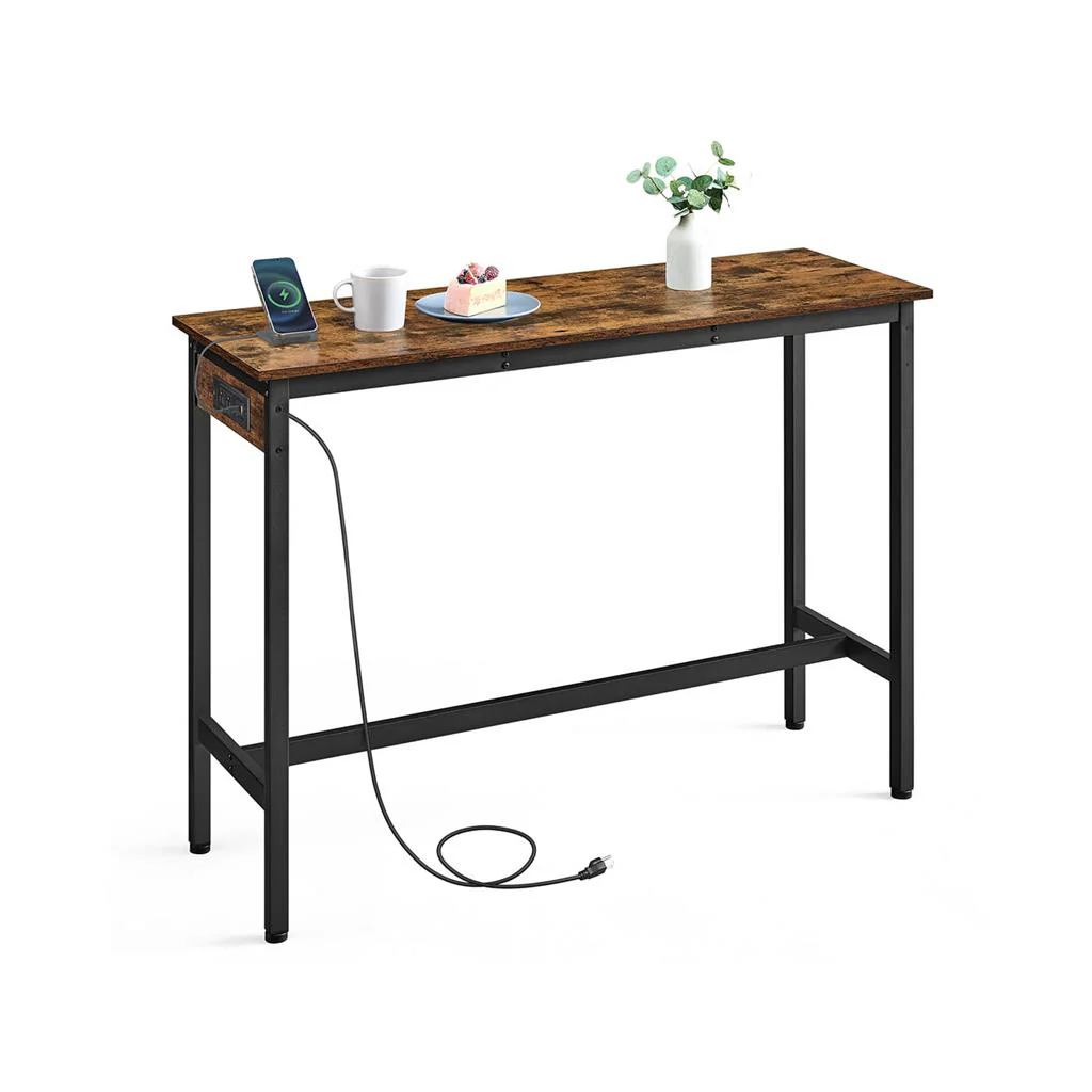 Bar Table with Charging Station - Image 2