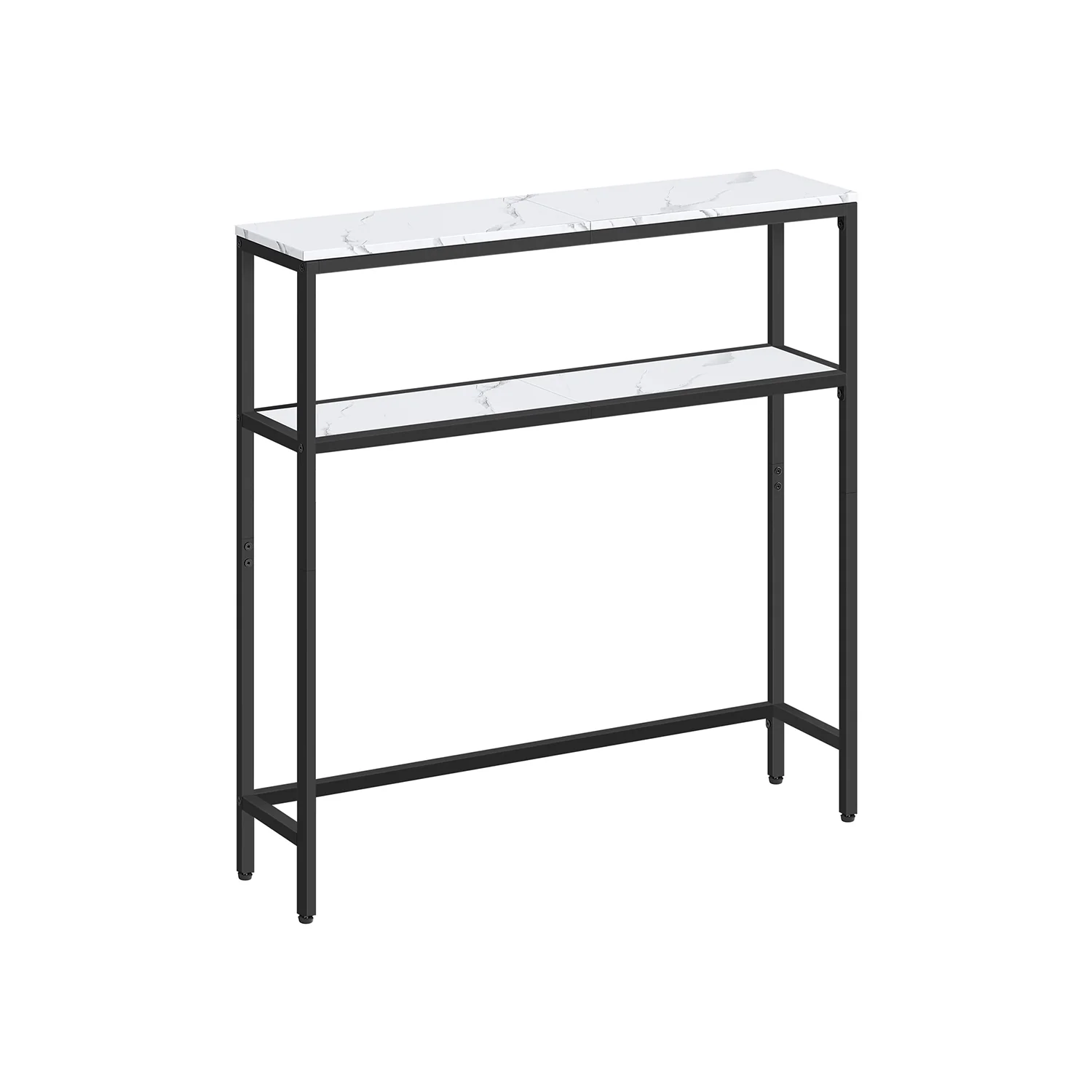 2-Tier Sofa Table Narrow Entryway Table - Image 4