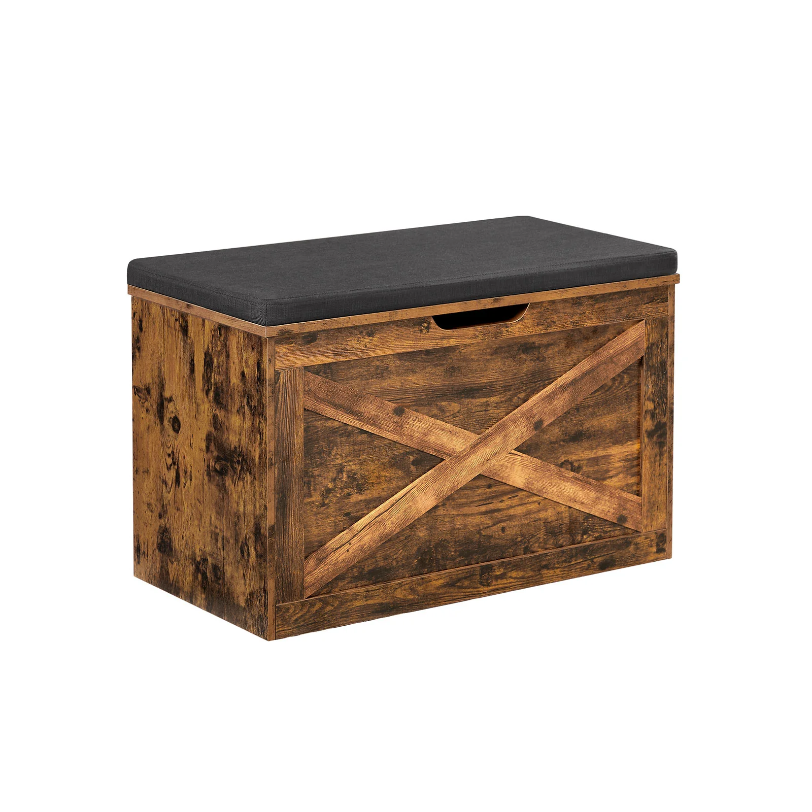 Barn-Door Style Storage Chest Cabinet